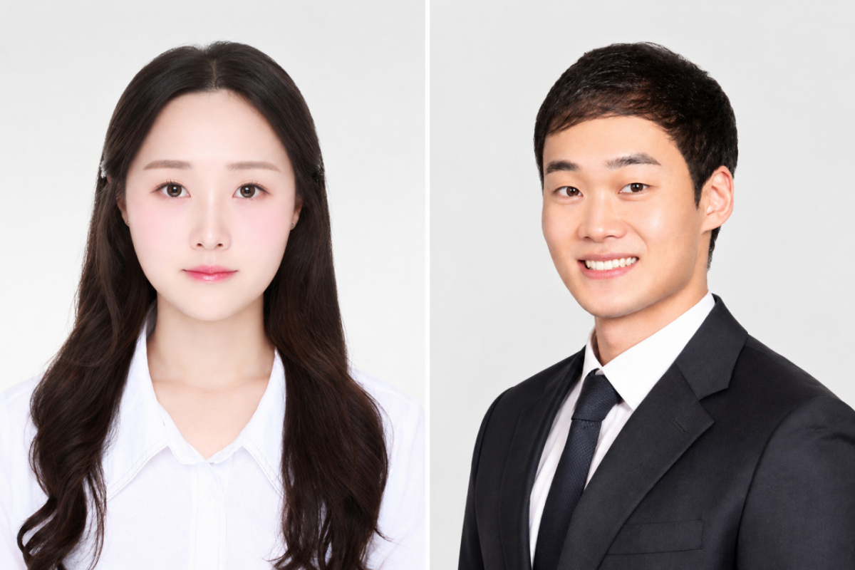 왼쪽부터 이나이 박사과정생, 김윤 교수./사진제공=대구가톨릭대