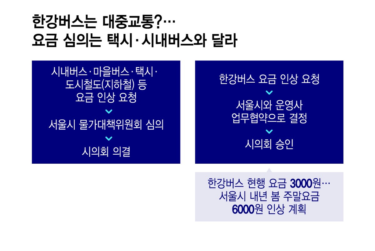 한강버스는 대중교통/그래픽=윤선정