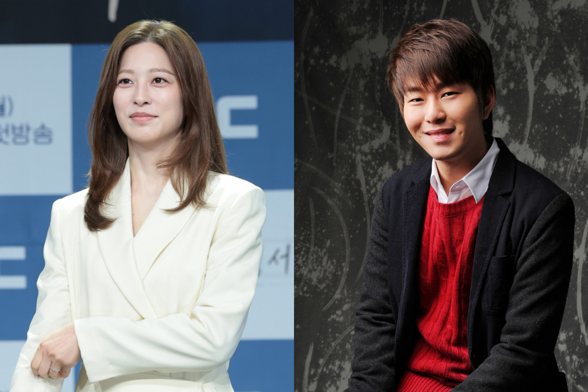Actress Park Se-young will reveal how she came to marry her husband, Gwak Jung-uk, after an eight-year romance. The photo shows actress Park Se-young (left) and Gwak Jung-uk. /Photo=NEWS1, MoneyToday photo DB