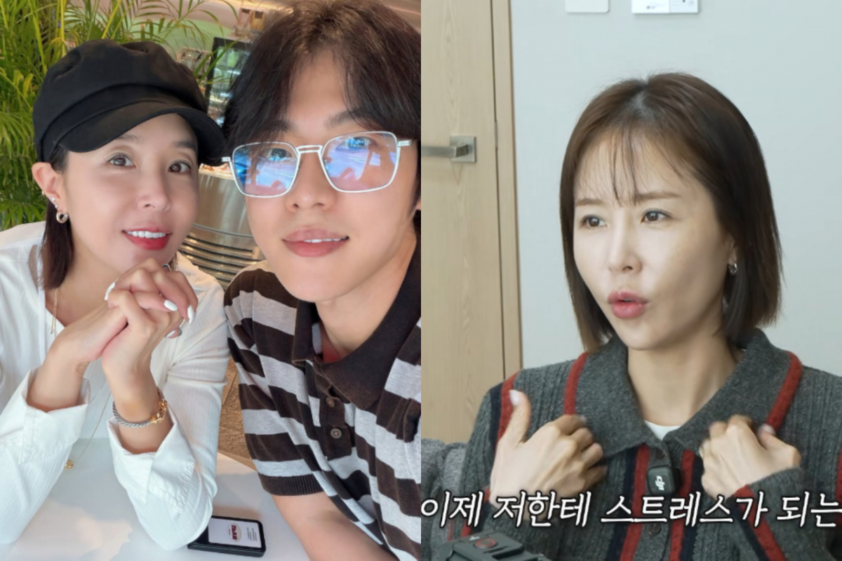 Shinji of K-pop group Koyote shares her experience of marital counseling with her husband, singer Moon Won / Captured from Shinji's Instagram