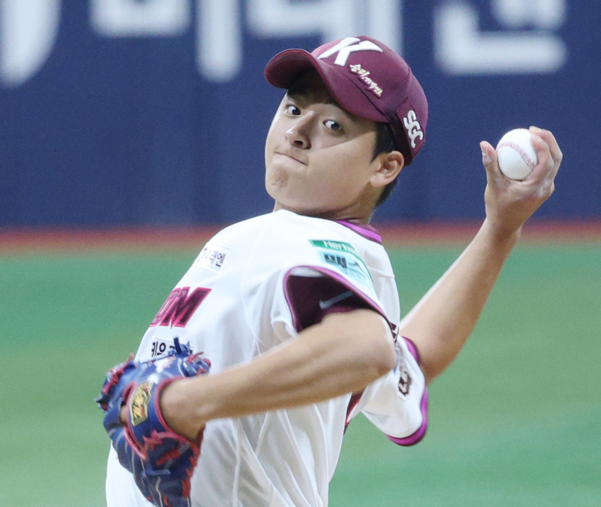 키움 히어로즈 투수 박준현. /사진=김진경 대기자