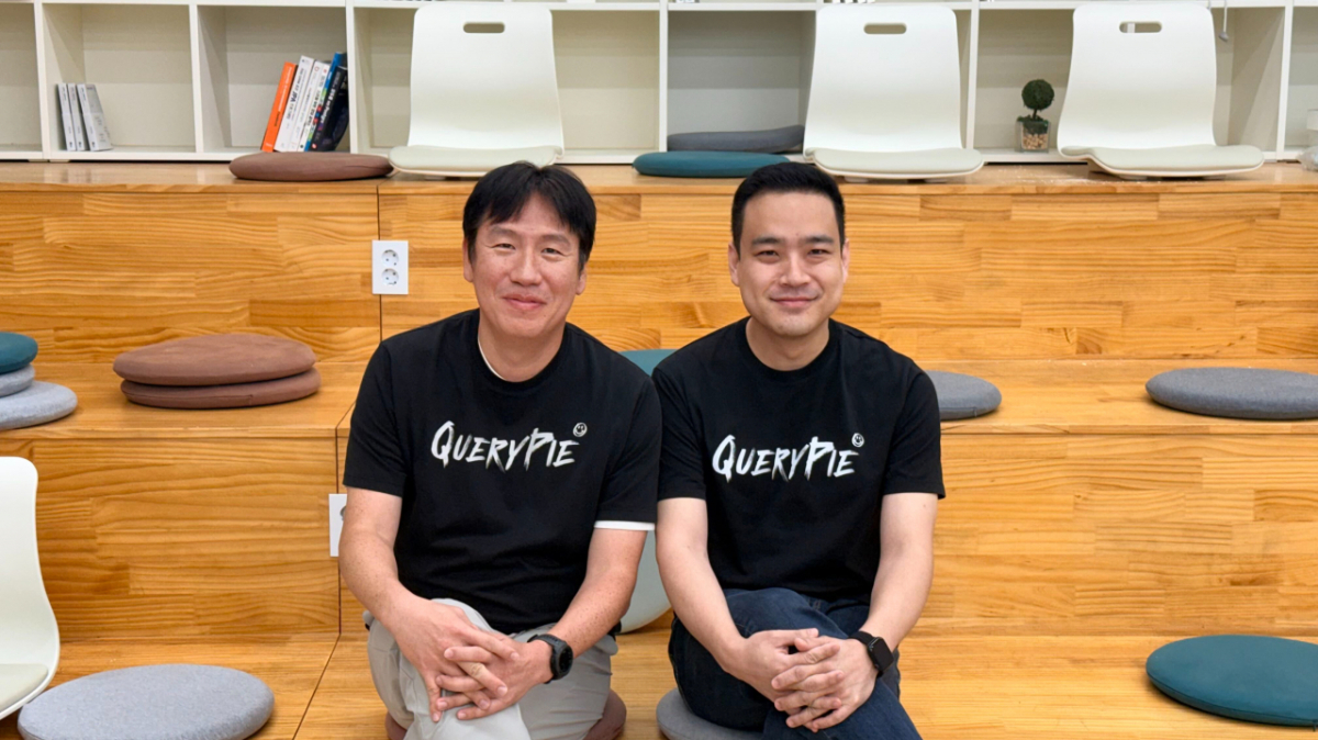 오른쪽부터 황인서 쿼리파이 대표와 김삼영 쿼리파이 CTO(최고기술책임자). /사진=김경렬 기자
