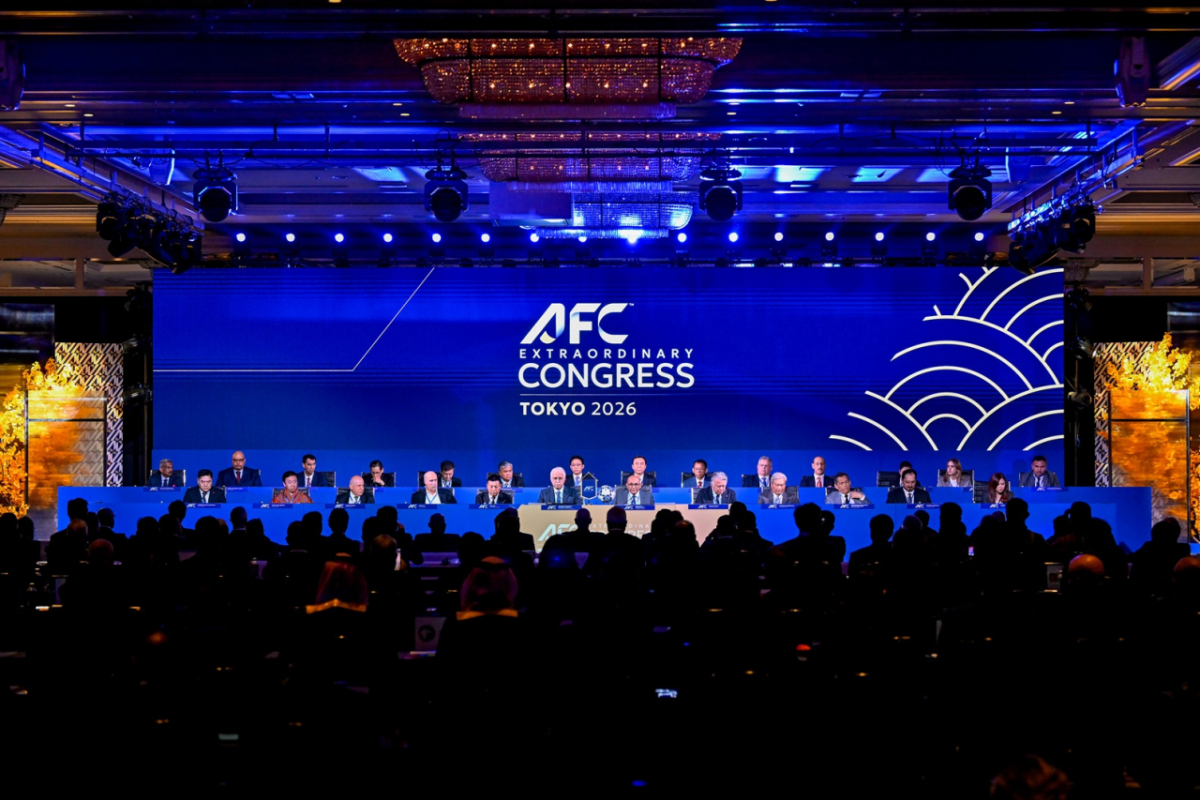 일본 도쿄에서 진행된 아시아축구연맹(AFC) 임시 총회 모습. /사진=AFC 제공