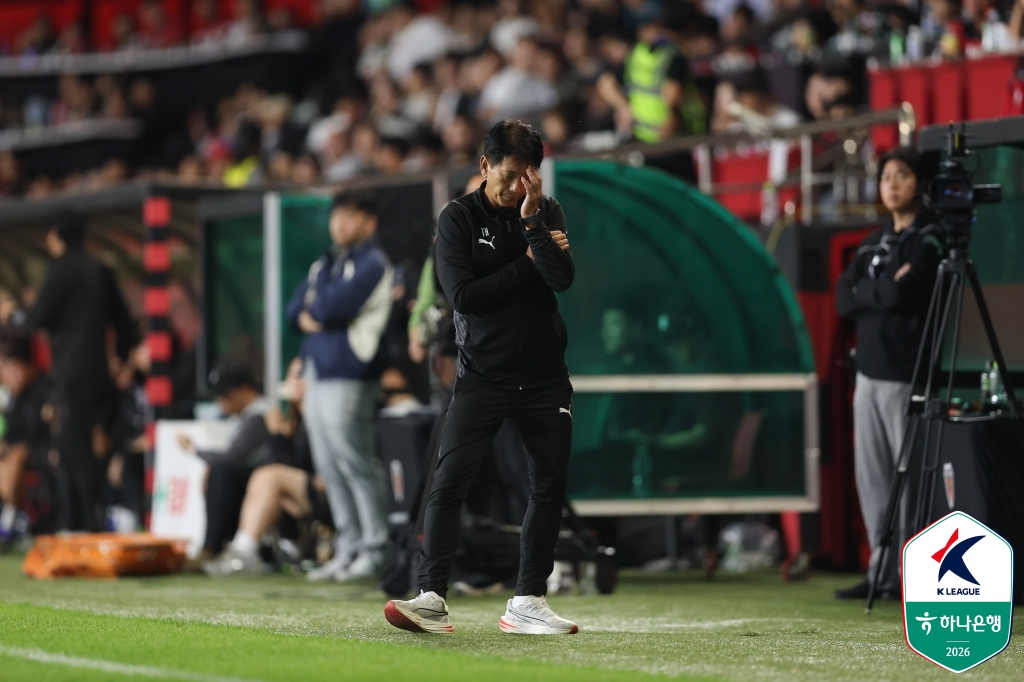 박태하 포항 스틸러스 감독. /사진=한국프로축구연맹 제공