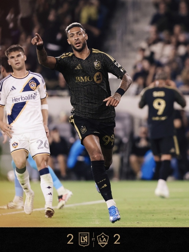 최종 스코어. /사진=LAFC SNS