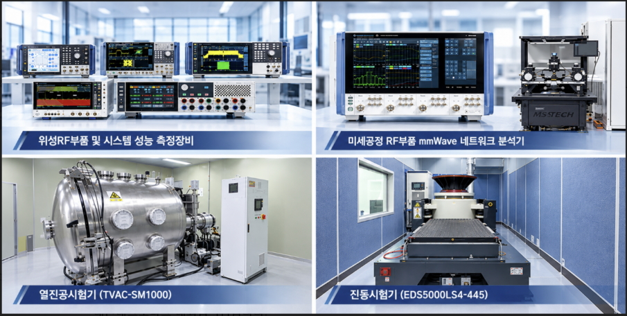 대전TP가 위성통신과 6G 등 차세대 통신부품의 시험·검증을 지원하는 핵심 장비 4종을 구축하고 지역 기업들을 대상으로 전면 개방했다./사진제공=대전TP