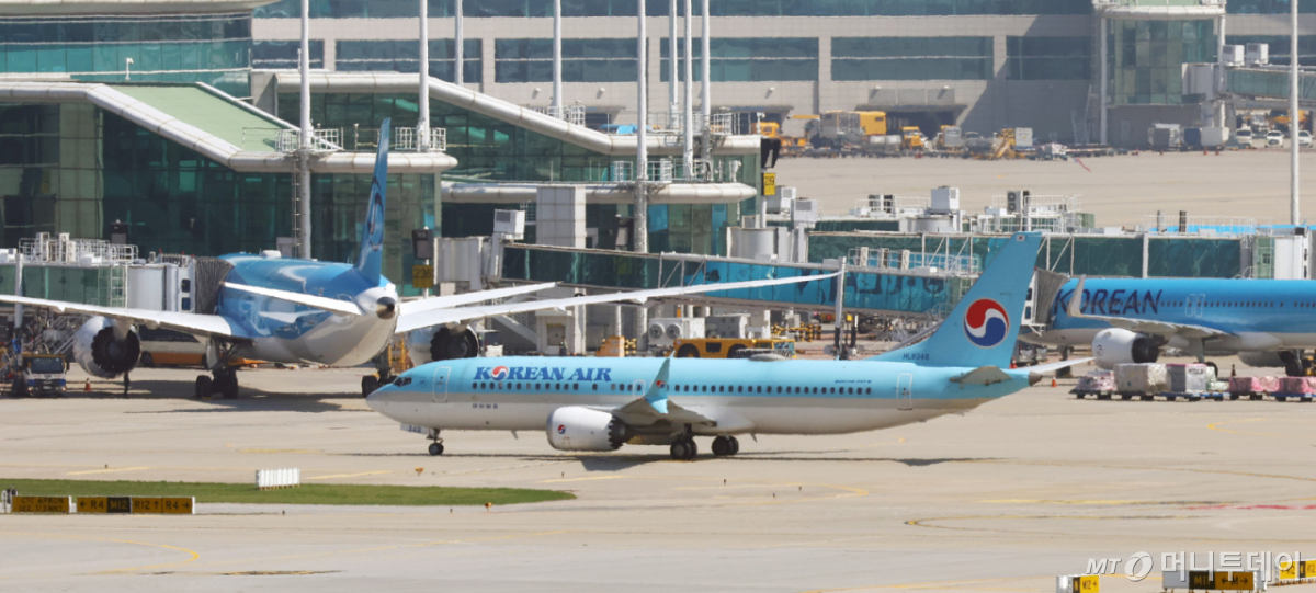 지난달 3일 인천국제공항 계류장. /사진=뉴시스