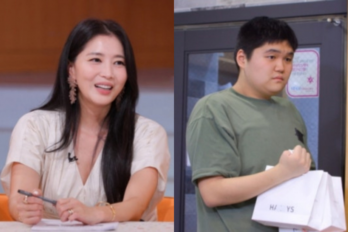 배우 오윤아가 발달장애 아들 민이의 근황을 전한다. /사진=KBS 2TV '신상출시 편스토랑'