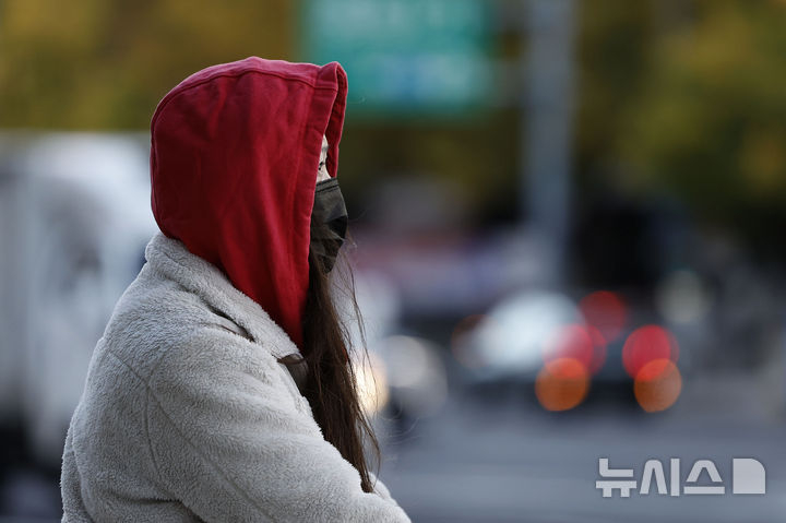 목요일인 내일(29일)은 아침 최저 기온이 0도 안팎까지 떨어지며 춥겠다. 강원 내륙·산지와 충북, 경북 내륙 일부 지역은 영하권을 기록하겠고, 오후부터는 수도권과 강원 영서를 시작으로 비가 내리겠다./사진=뉴시스