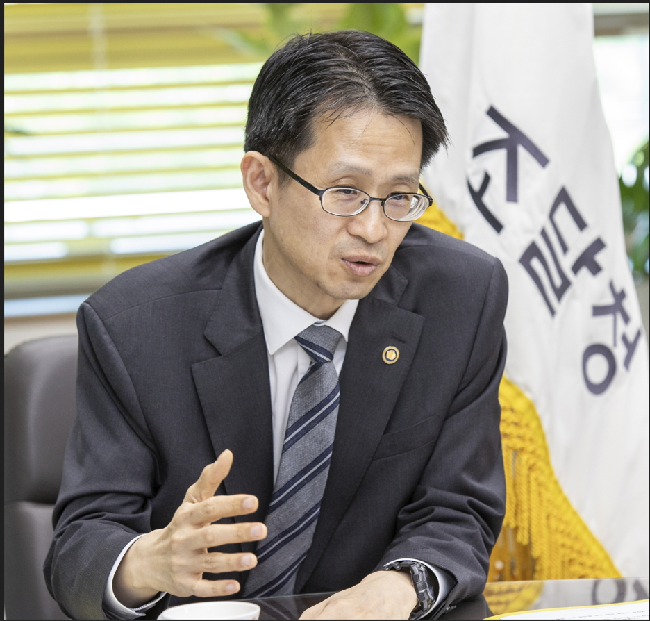 백승보 조달청장.