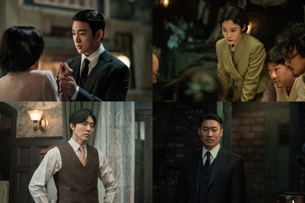 (왼쪽 상단부터 시계방향) '100일의 거짓말' 박진영, 김현주, 진선규, 이무생 / 사진=tvN