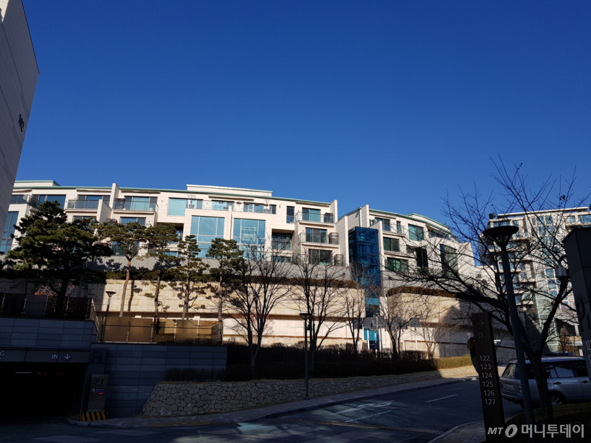 서울 용산구 한남동 한남더힐 단지 내부 전경. /사진=머니투데이 사진DB