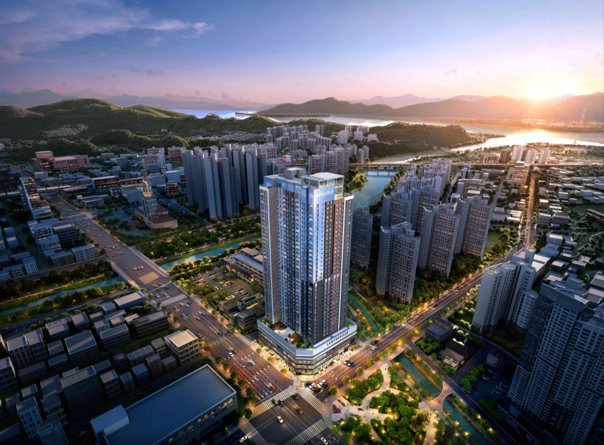 남춘천 센트레빌 조감도/ 사진제공=KT에스테이트