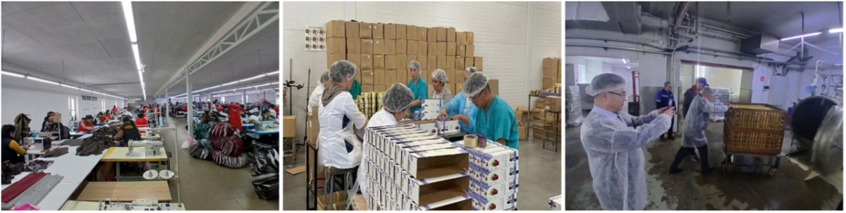 러시아에서 일하고 있는 북한 노동자들./사진=글로벌라이츠컴플라이언스(GRC) 홈페이지