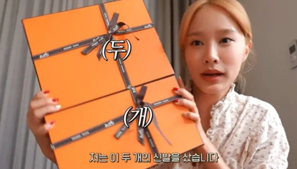 키즈 크리에이터 헤이지니(36·본명 강혜진)가 노동 착취 의혹에 휩싸인 가운데 과거 그가 명품 브랜드의 고가 제품을 구매한 영상이 재조명되고 있다. /사진=유튜브 채널 '헤이지니'