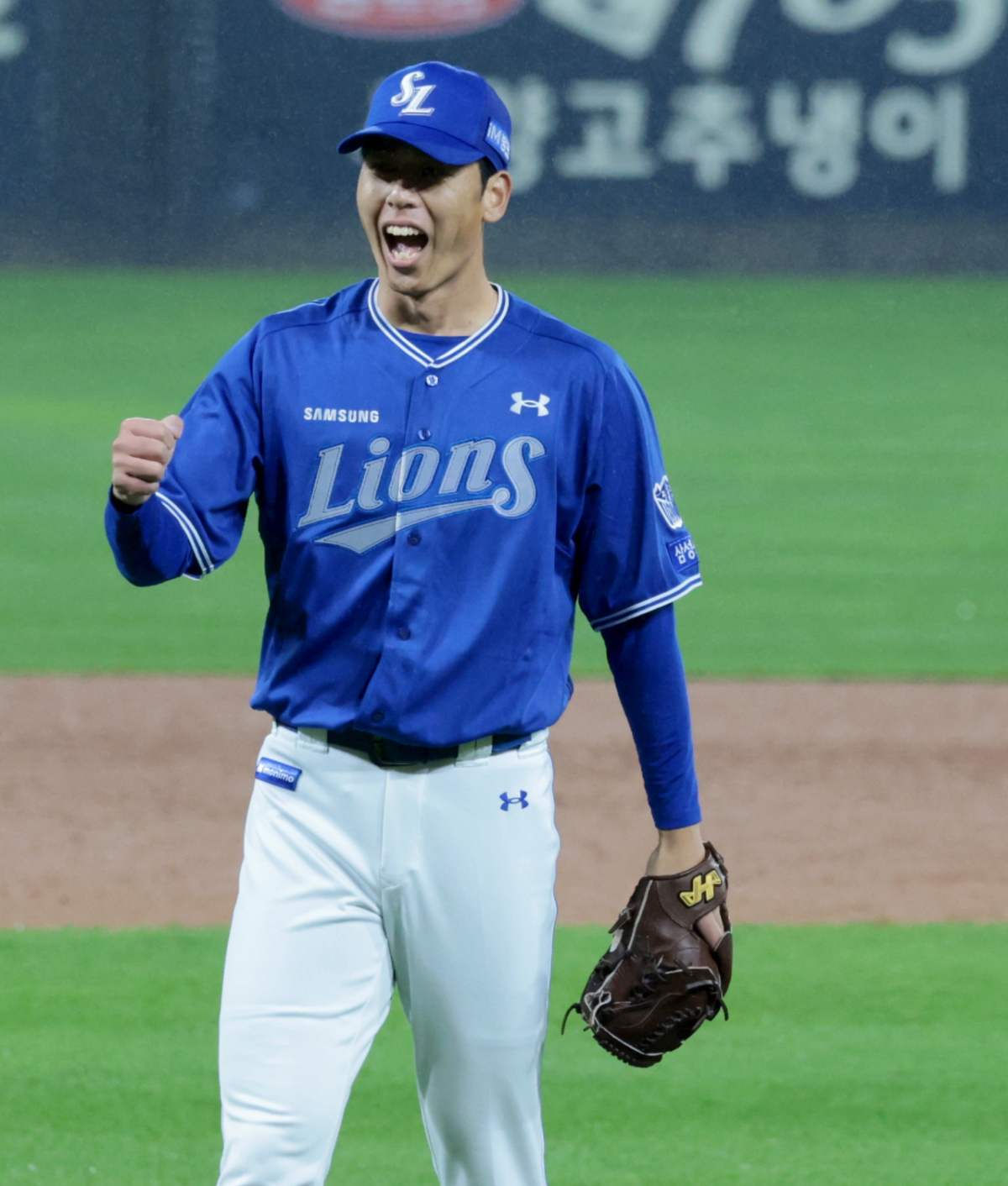 포효하는 사토시. /사진=강영조 선임기자 /사진=강영조 cameratalks@