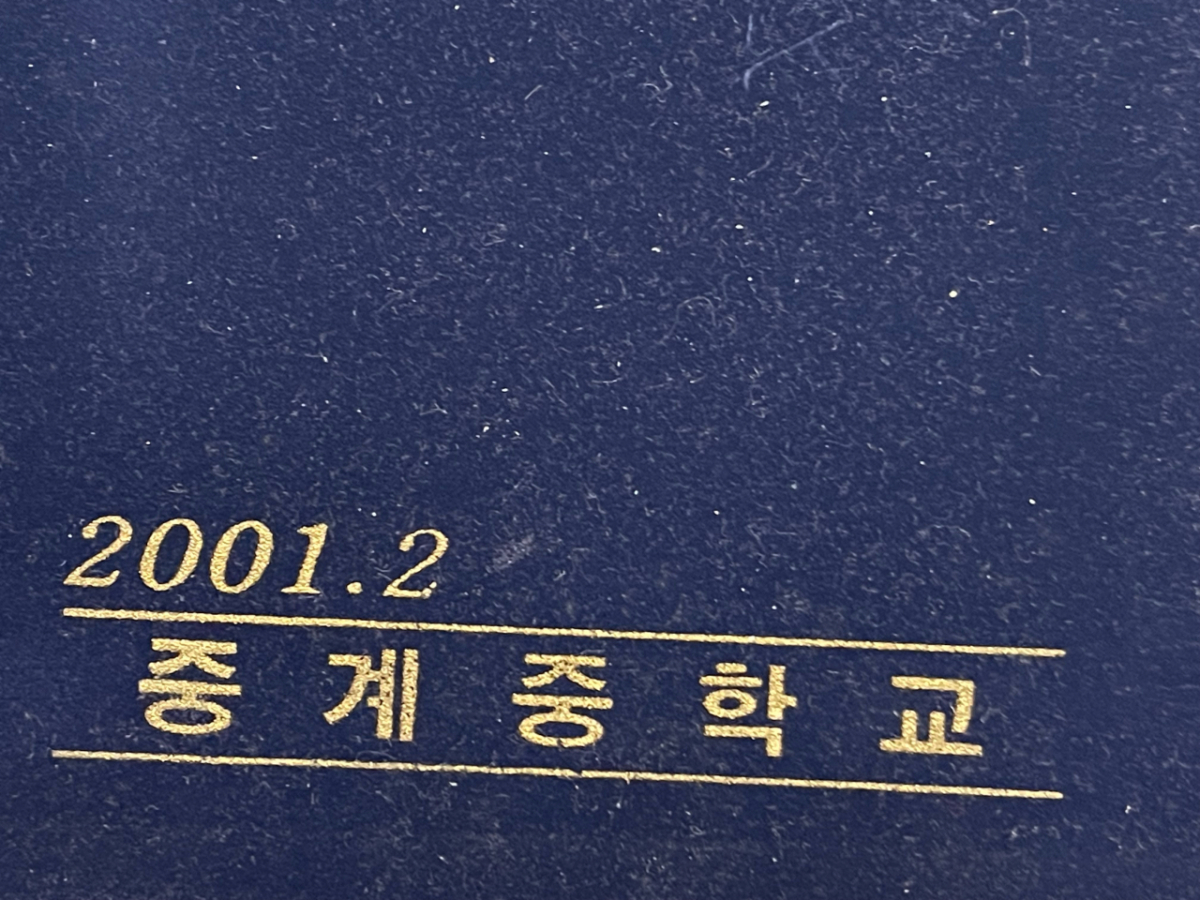 지난 29일 온라인 커뮤니티 네이트판에는 서울 노원구 중계중학교 출신인 1985년생 여배우에게 학교폭력을 당했다는 내용의 글이 올라왔다. 사진은 작성자가 공개한 중계중학교 졸업앨범. /사진=네이트판