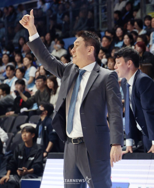 김상식 서울 삼성 감독. /사진=KBL 제공