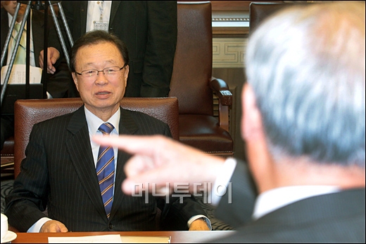 [사진]구국원로회 접견한 박희태 의장