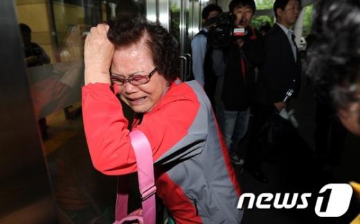 [사진]절규하는 저축은행 피해자