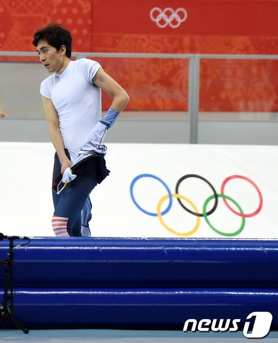 [사진][소치2014]이승훈 '최선을 다한 레이스'