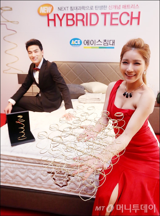 [사진]에이스침대, 세계특허로 탄생한 침대과학