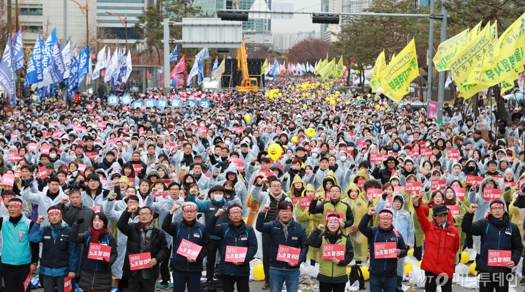 [사진]민주노총 '총파업'