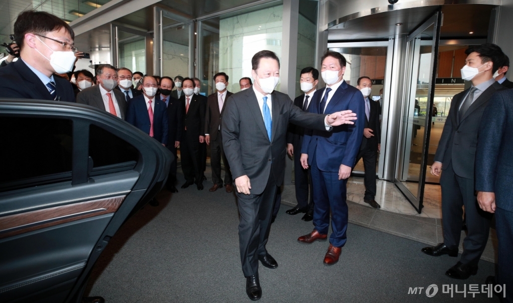 [사진]임기 마친 박용만 전 회장