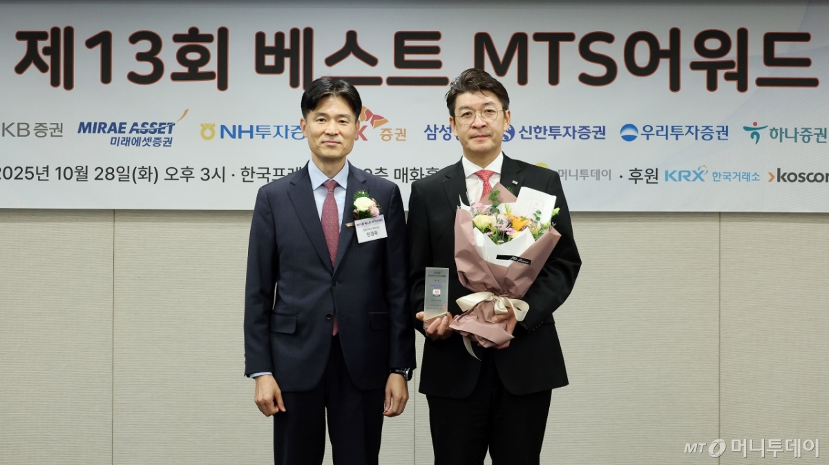 [사진]미래에셋증권 '베스트 MTS어워드' 대상