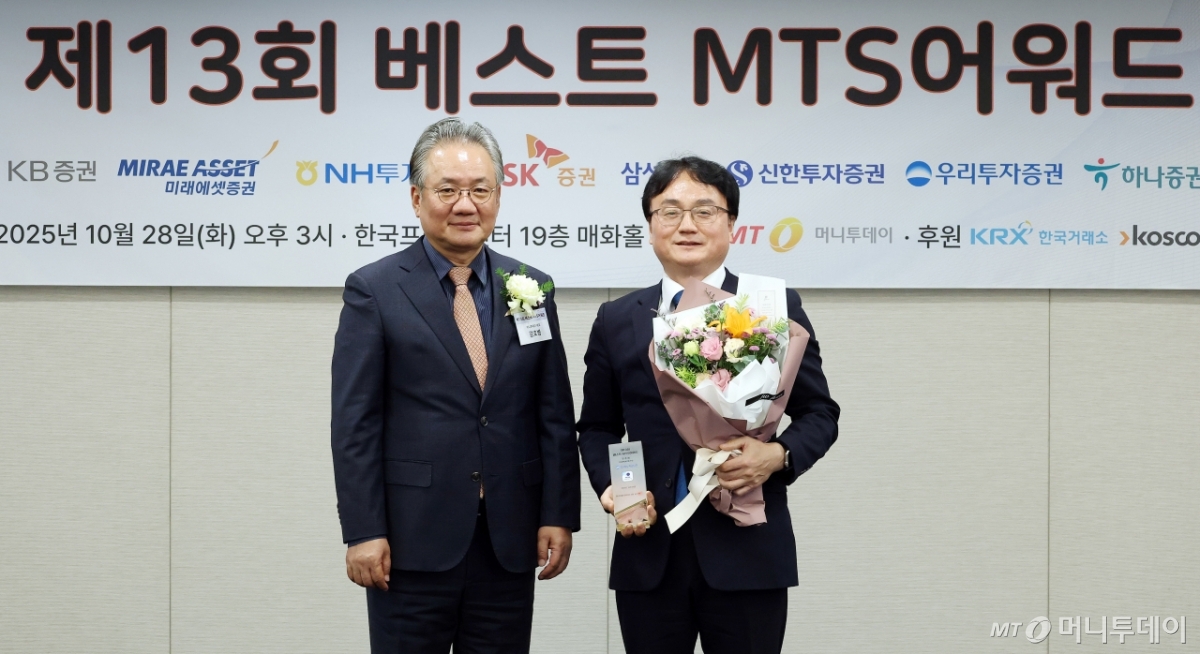[사진]우리투자증권 '베스트 MTS어워드' 디자인 부문 우수상