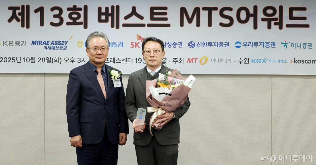 [사진]삼성증권 '베스트 MTS어워드' 금융상품 우수상