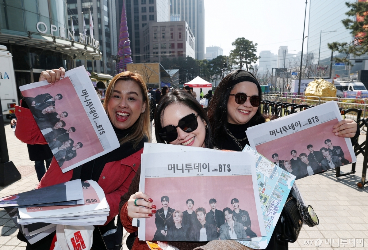 [사진]'BTS 컴백' 기다려요!