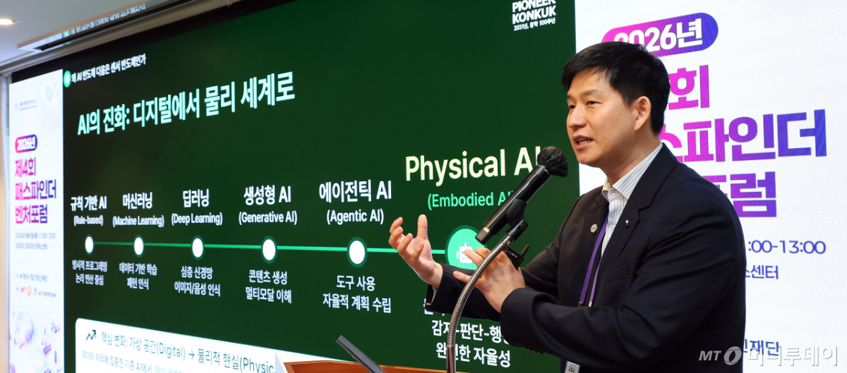[사진]'패스파인더 벤처포럼' 발표하는 양종렬 교수