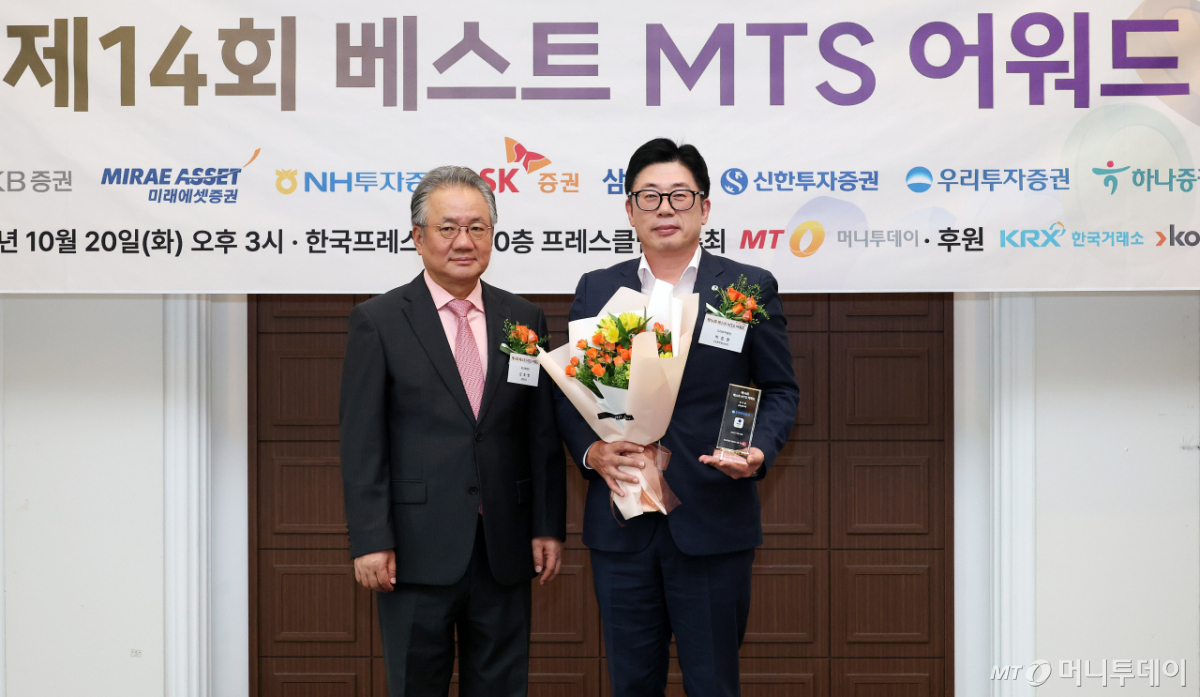 [사진]우리투자증권 'MTS 어워드' 금융상품 우수상 수상