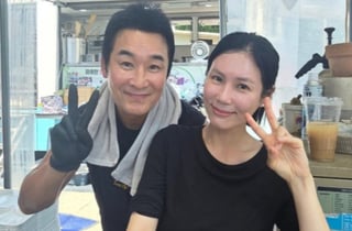 "쓰레기와 결혼" 폭로, 이창훈 '17세 연하' 아내... "행복해" 근황 공개