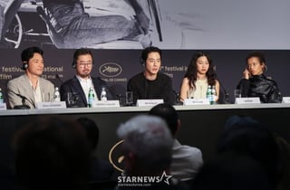 칸영화제서 무시당한 조인성·황정민…'호프' 회견서 외신기자 무례 발언 논란