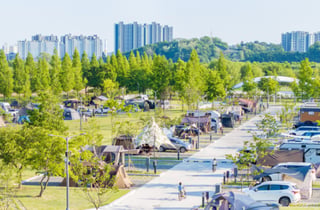 구미시, 낙동강 제2캠핑장 "주말 예약률 89%"…'캠핑 성지' 급부상