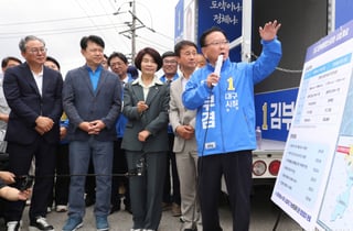 내일부터 투표 시작…영남권 총공세 나선 與, 김부겸·하정우 지원 총력