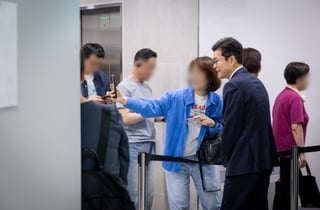 사전투표 마친 정원오 "서울시민, 새 리더십 요구"[현장+]