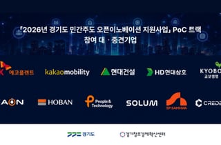 경기혁신센터, 오픈이노베이션 PoC 스타트업 17개사 선정…대기업 협업 지원