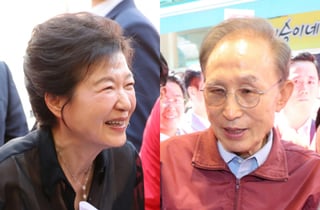 MB·박근혜 등판 "국힘, 지지해 달라"…민주 "감옥 갔다 온 분들이"