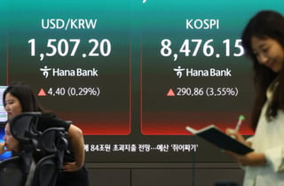 코스피, 처음으로 8600 웃돌아…개인·기관 매수세