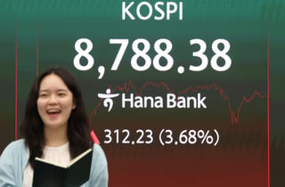 배불린 외인 "꿀꺽" 또 던졌지만...코스피 첫 8700대, 삼전도 최고가