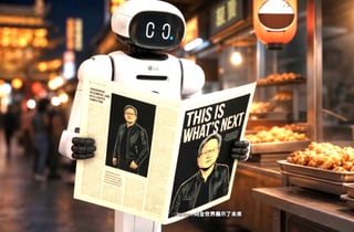 'AI 메모리' 다음은 '로봇'..젠슨 황, 삼성·LG·두산 손잡았다