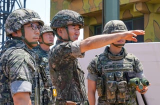 합참의장, 해병대 2사단·육군 수도군단 해·강안경계작전태세 점검