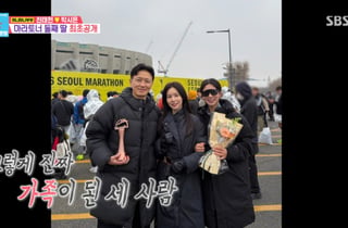 진태현♥박시은, 마라토너 딸 공개 "법적 입양은 못 해도 가족"