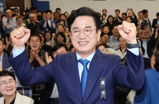 대전시장 선거, 허태정 민주당 후보 '당선 유력'