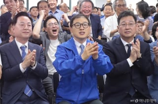 김상욱, 울산시장 당선 확실...김두겸 19.9% 차이로 앞서