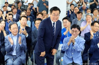 인천시장 선거, 민주당 박찬대 '당선 유력'