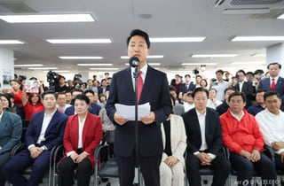[속보]5선 서울시장 오세훈 "시민들의 승리…견제·균형 대원칙 세워"